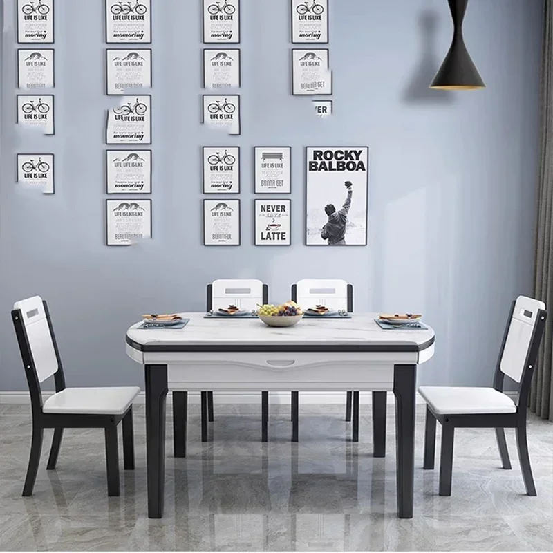 Современный роскошный обеденный стол японский минималистичный элегантный