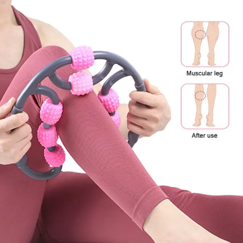 

Trigger Point Yoga Massage Roller Leg Ring Leg Artifact Therapy Care Stress Neck Muscle Tissue Fitness Gym Yoga Pilates Sports
