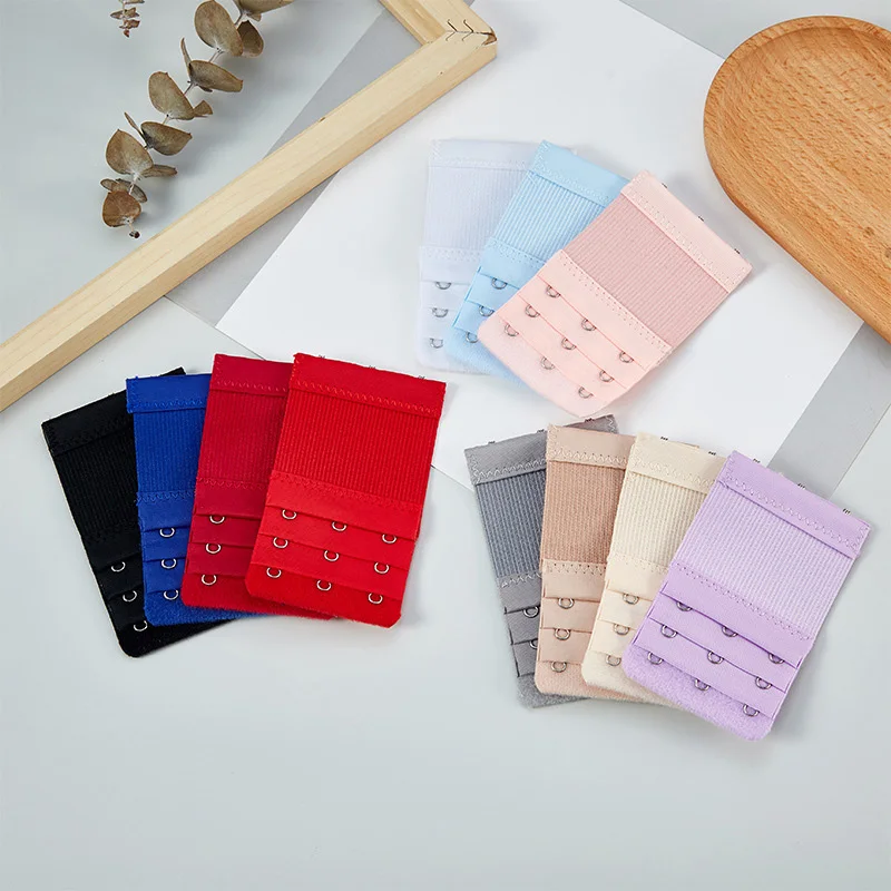 

Women Bra Strap Extender 3 Hooks Bra Extension Buckle Underwear Strap Adjustable Hook Clip Expander Female Intimates Accessories