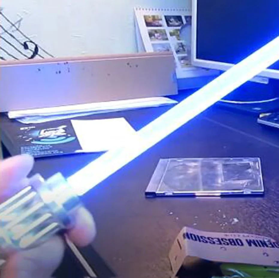 Зеленая/синяя/красная лазерная указка ручка световой меч уличный лазерный