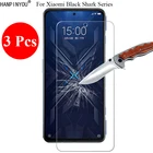 Новое закаленное стекло 3 шт.лот 9H 2.5D, Защита экрана для Xiaomi Black Shark 5 RS 4 4s Pro, защитная пленка + инструменты для очистки