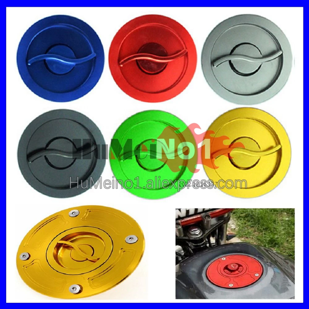 

CNC Keyless Gas Cap Fuel Tank Cover For SUZUKI GSXR1300 GSXR 1300 1300CC Hayabusa 2008 2009 2010 11 12 13 Oil Fuel Filler Caps