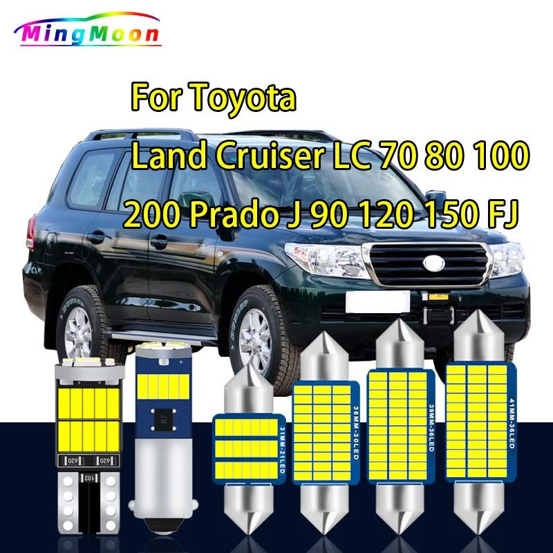 Toyota Land Cruiser LC 70/80/100/200 Prado J 90/120/150 FJ Canbus Светодиодный Купольный Светильник Багажника