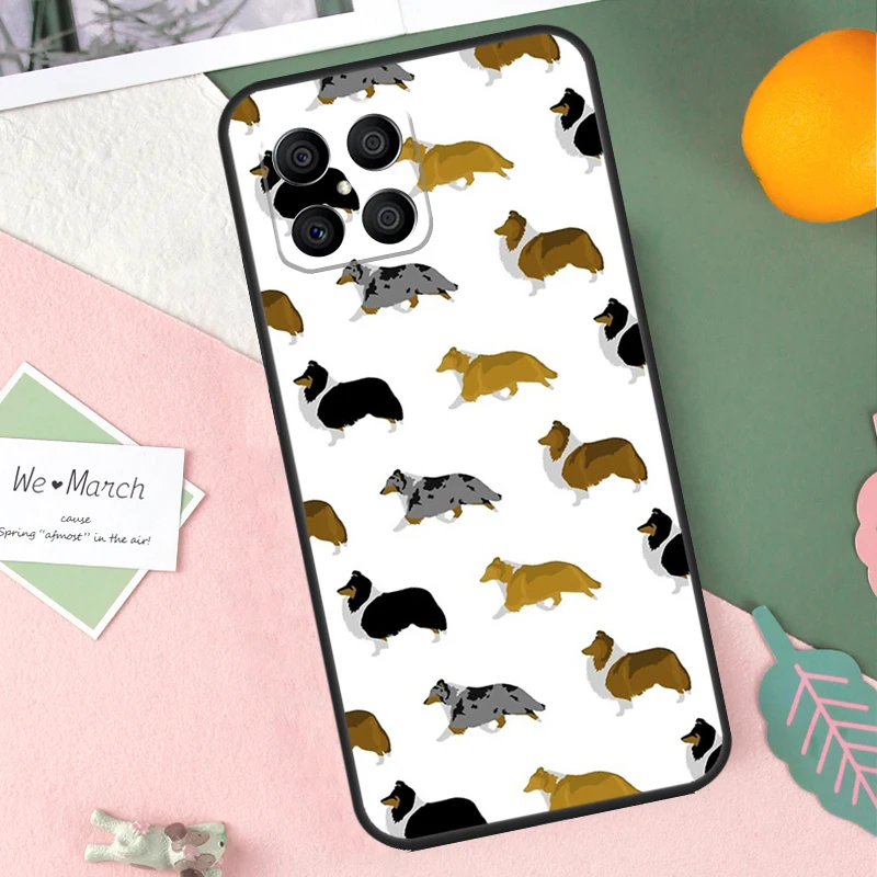 Чехол Shetland Sheepdog Dog для Honor X9b X8b X9a X8a X8 X9 X9c 50 70 90 Lite 200 Pro Magic 7 5 6 Cover