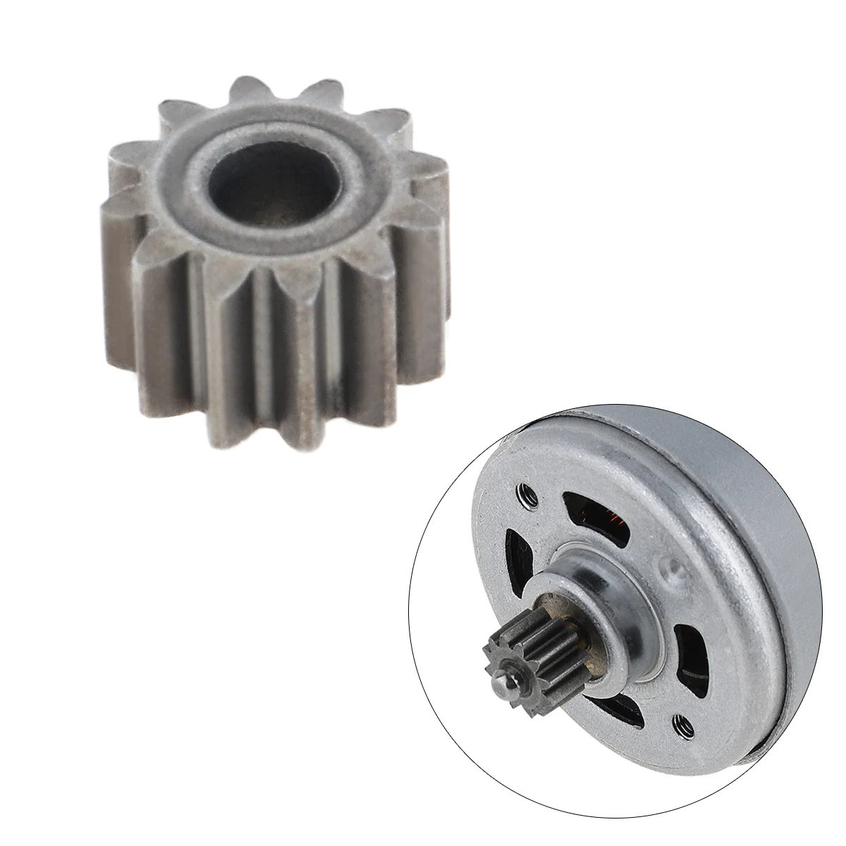 

1 мод, 12 зубьев, сменные шестерни двигателя для двигателя RS550 10,8 В/12 В/14,4 В/16,8 в/18 в/21 В постоянного тока