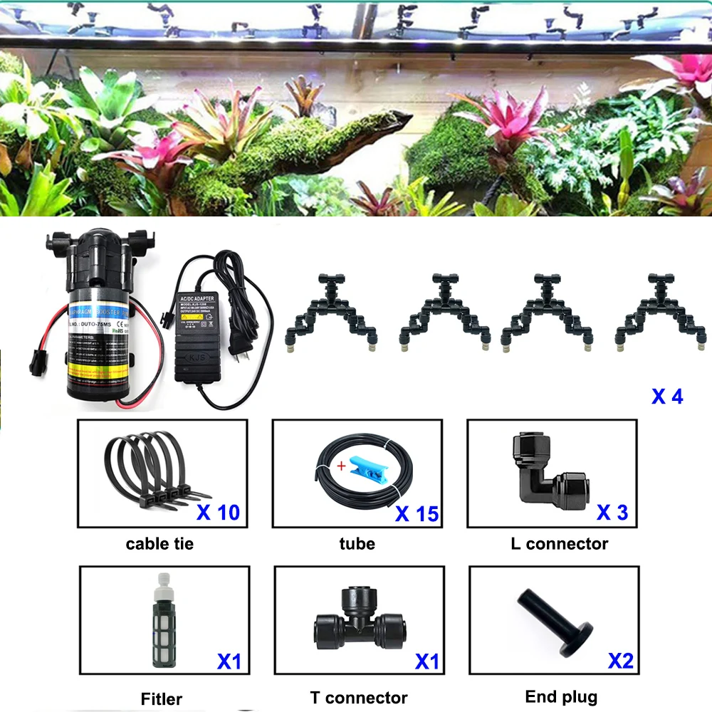 

Система опрыскивания для террариума Mister 24В