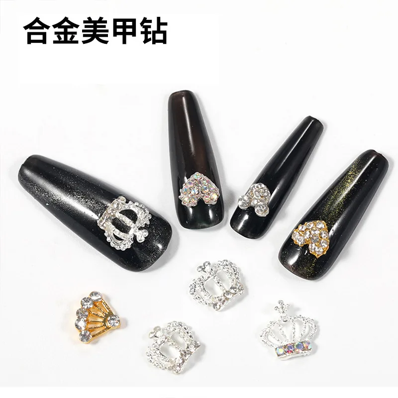 

10 шт., 3D наклейки для ногтей, с рисунком кота, красных губ