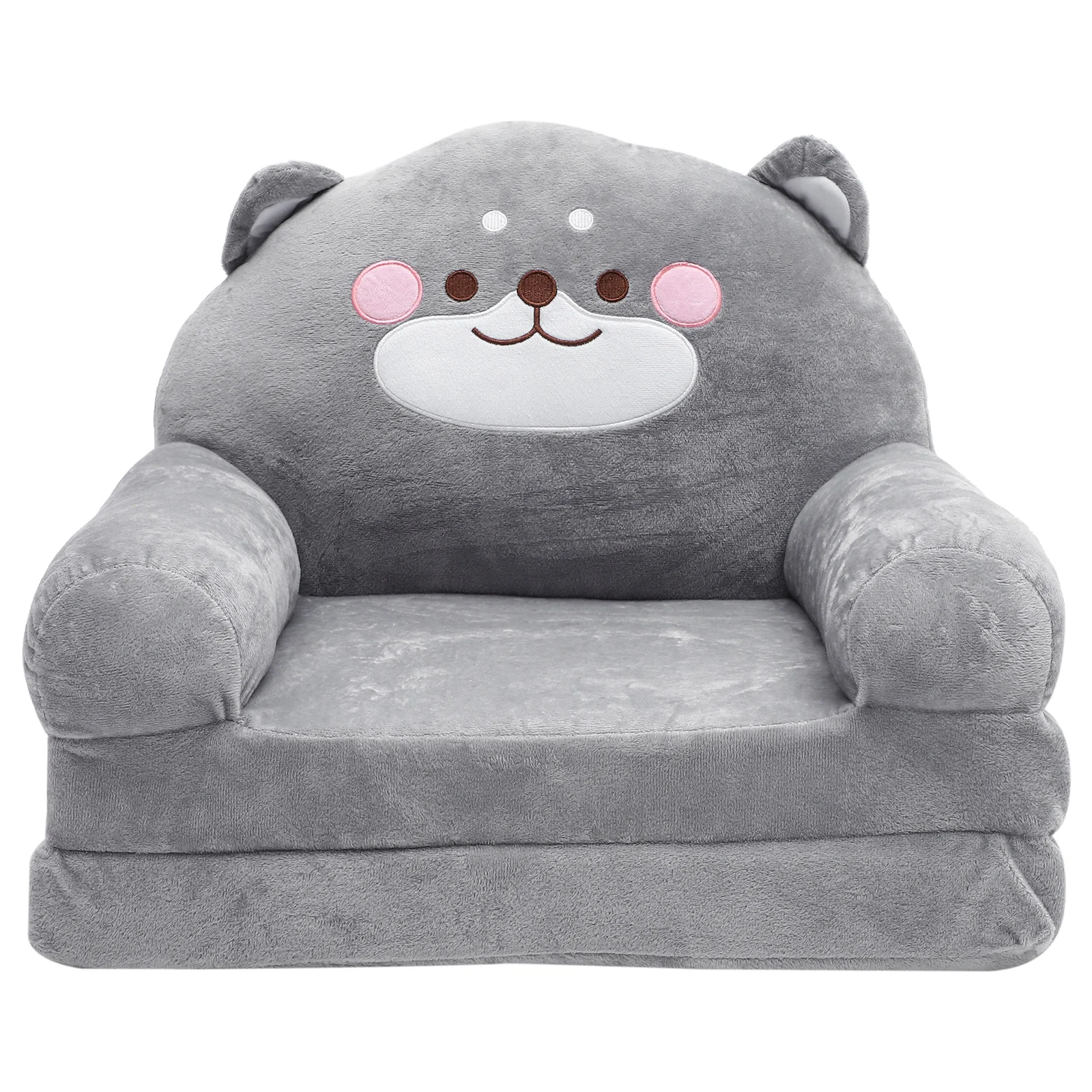 

Folding Children's Sofa Baby Sitting Chair Seat Kid Plush Elephant Shaped Couch
