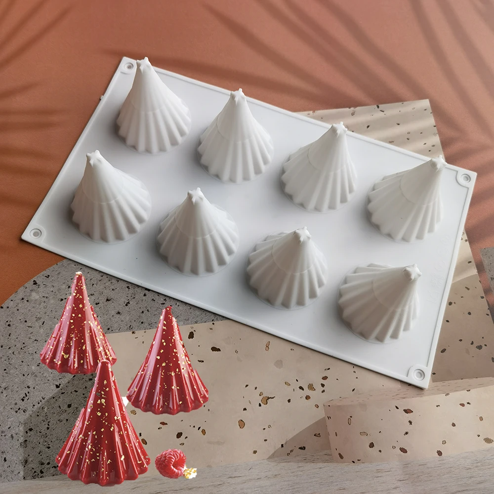 

Silicone Mold Bakeware DIY Chocolate Mold Christmas Trees Snowman Gifts Baking Tools Cake Decoration Accessories