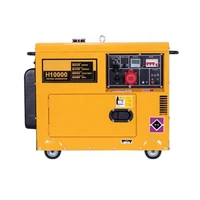 12500cj electric 10kva 10kw silent diesel generators