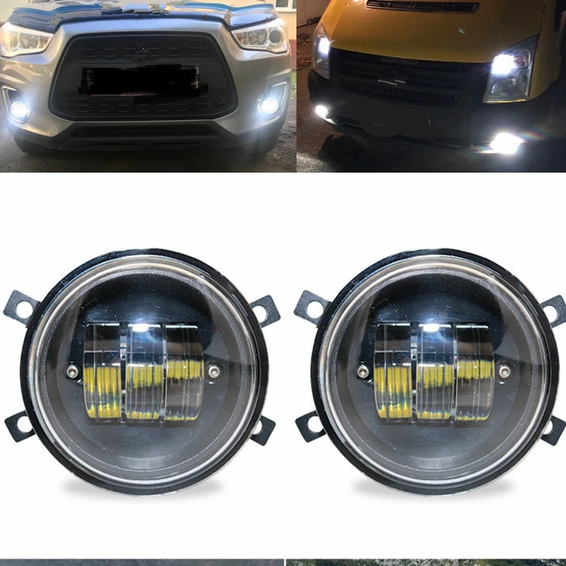 Противотуманные фары в сборе для Лада Веста Рено Логан Форд Фокус 2 Сузуки