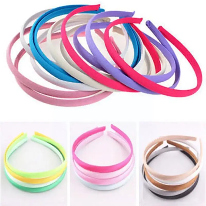 

Ободок для волос цветной, 1 см, M6p3