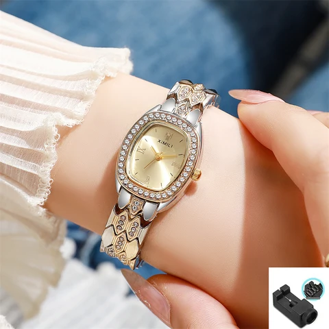 Женские золотые кварцевые часы SMT920504