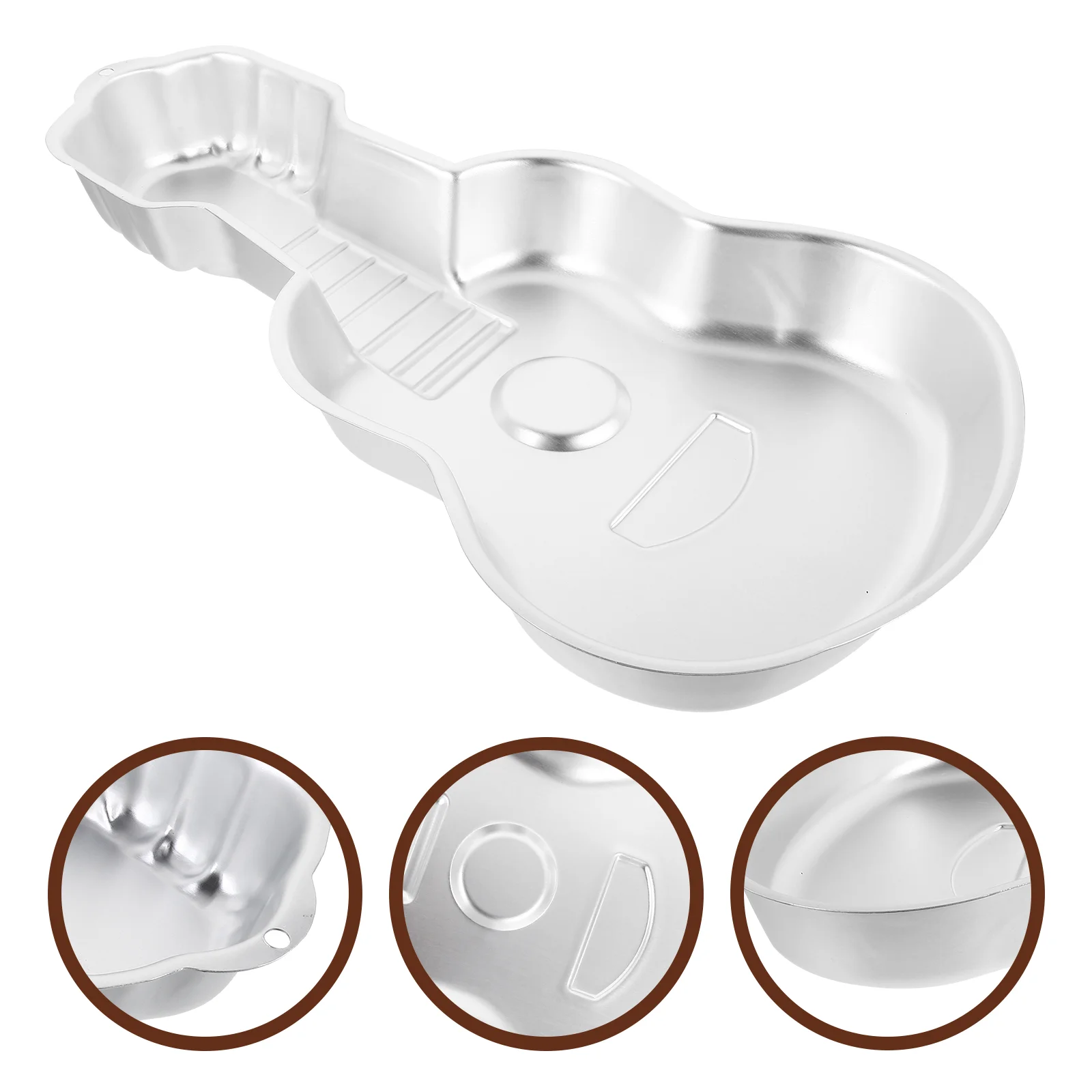 

1Pc Baking Mold Aluminum Alloy Bread Baking Mold Cake Making Mold (Silver)