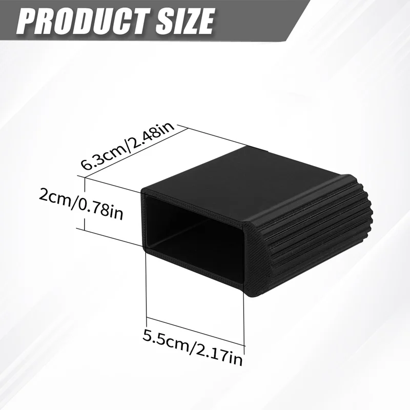 

1/2 шт. нескользящие резиновые подушечки для ножек лестницы, чехлы для ножек мебели, сменные защитные чехлы, напольная крышка для ступенек, верхняя обувь для лестницы