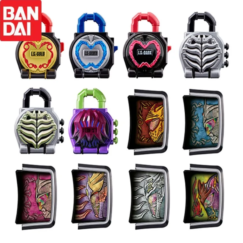Фигурки героев аниме Bandai Kamen Rider Gaim CSM PB Limited, комплект подземного мира хейм, золотые и серебряные фигурки Apple Energy Lock, 12 шт.