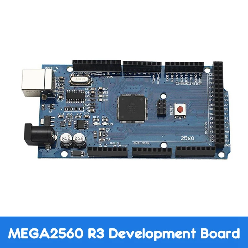 

Макетная плата MEGA2560 R3 CH340G 2560, микроконтроллер, улучшенная версия, макетная плата для Arduino UNO R3