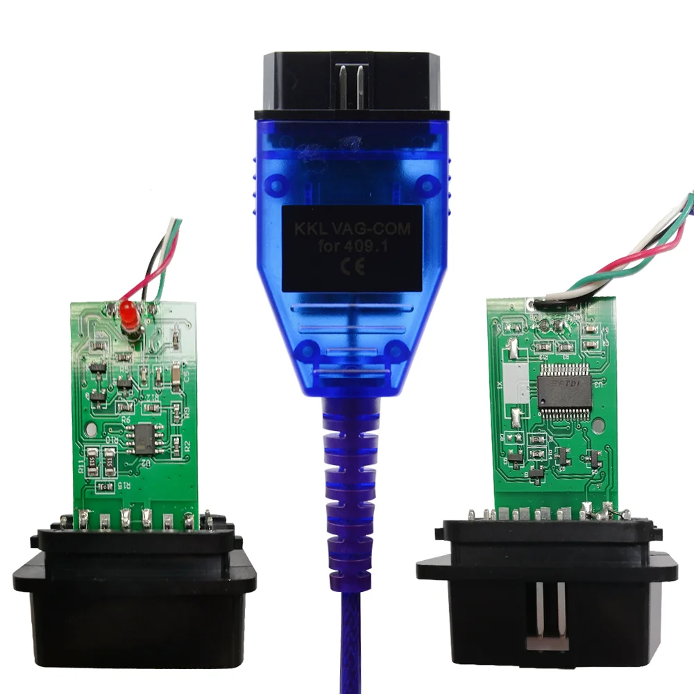 Новинка диагностический сканер VAG KKL для модели 409 с чипом FTDI FT232RL vag kkl OBD2 USB-кабель