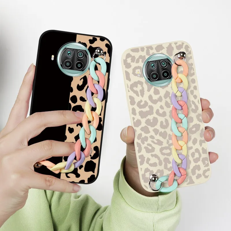 Чехол для Xiaomi Mi 10 T Lite радужная цепочка ТПУ чехол 10TLite t lite Mi10T матовый mi10lite 10tlite -