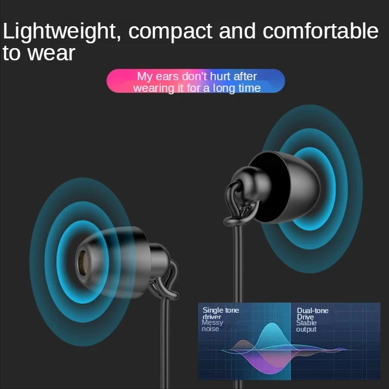 Наушники-вкладыши проводные с микрофоном наушники-вкладыши из мягкого силикона