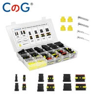 724pcs45sets 123456 pins way waterproof electrical automotive connector plug for car ip68 seal wire terminals kits