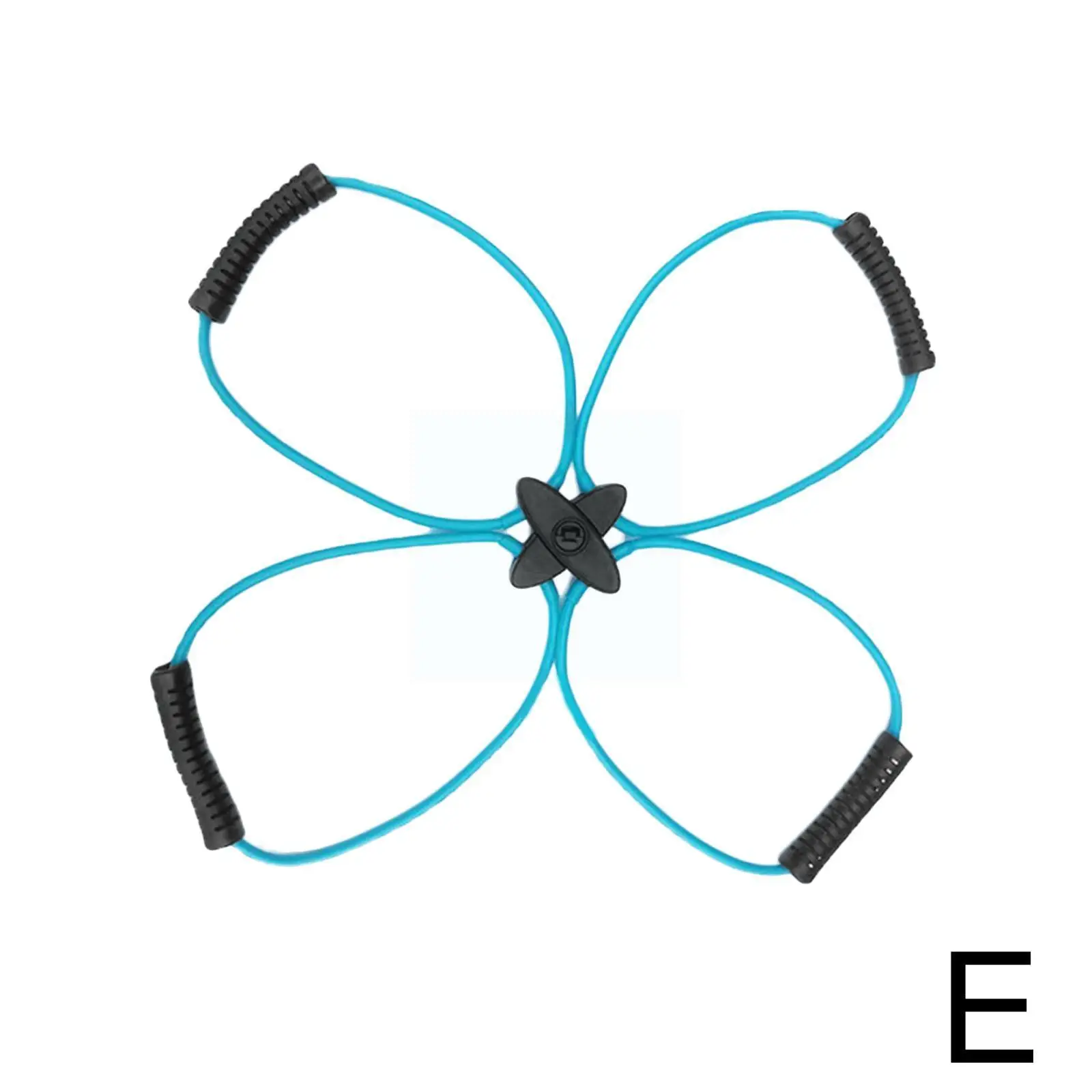 

X-образный Натяжитель для йоги, четырехтрубный Растяжитель Для Рук, веревка из ТПЭ для фитнеса, пилатеса, эластичная тянущаяся лента, 5 цвето...