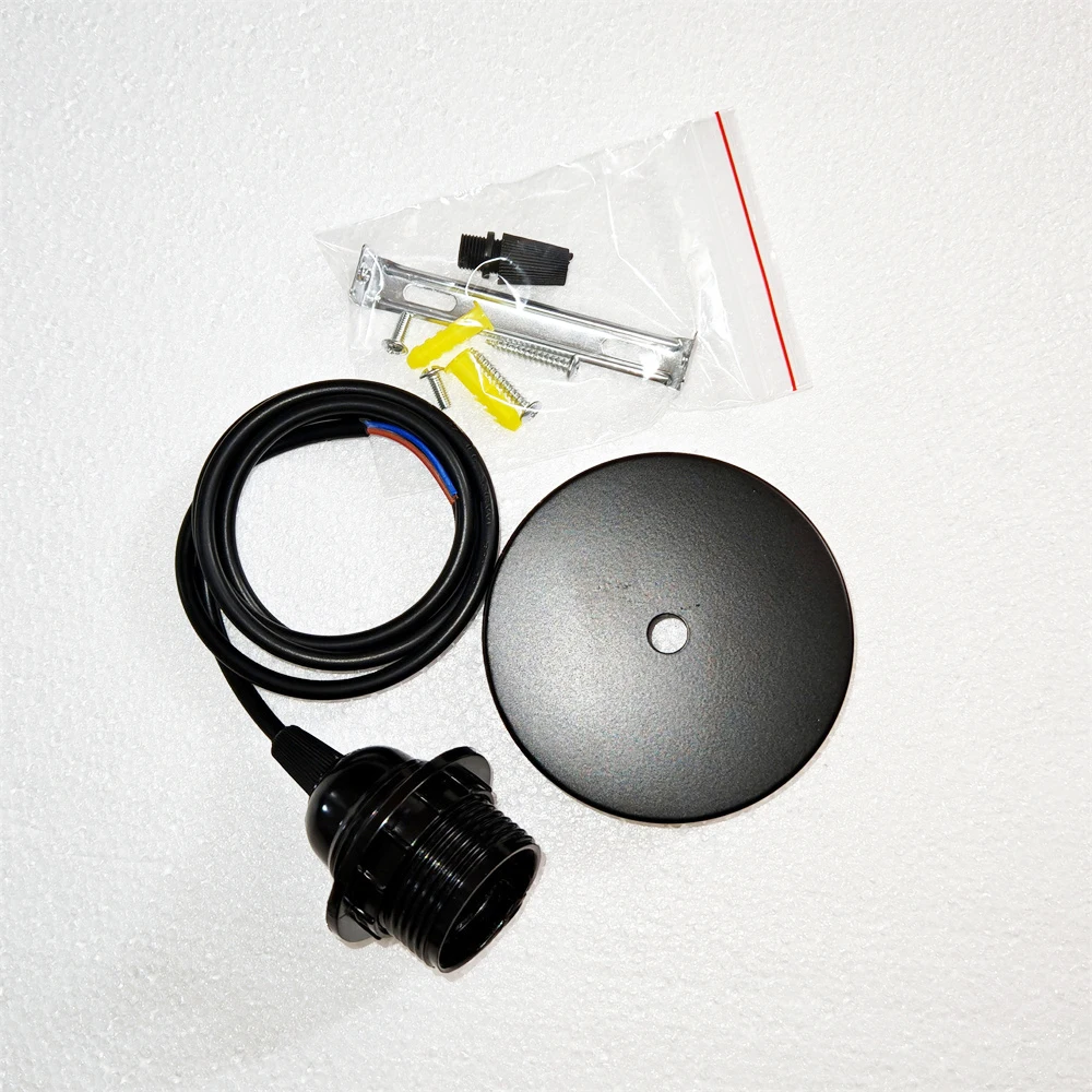 Винтажный бакелитовый пластик E27 цоколь лампы винтовой держатель фитинги