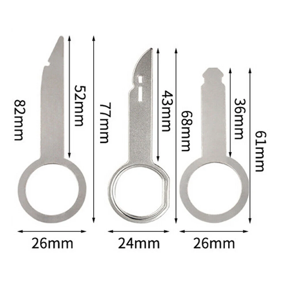 

Key Kits Removal Tools Car Truck 6 Pcs Car Truck Parts Key Kits Accessories Removal Tools Replacement Brand New