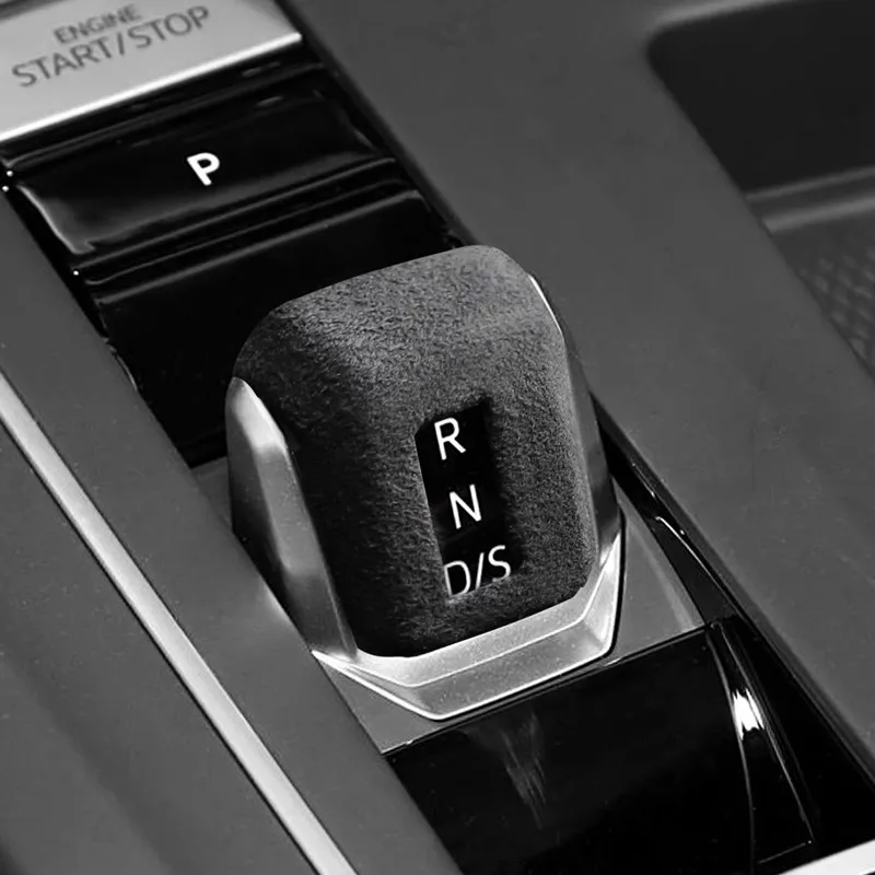 

Наклейка на ручку переключения передач Sude для Volkswagen Golf 8/8,5 2021 2022 2023 2024 2025 черный