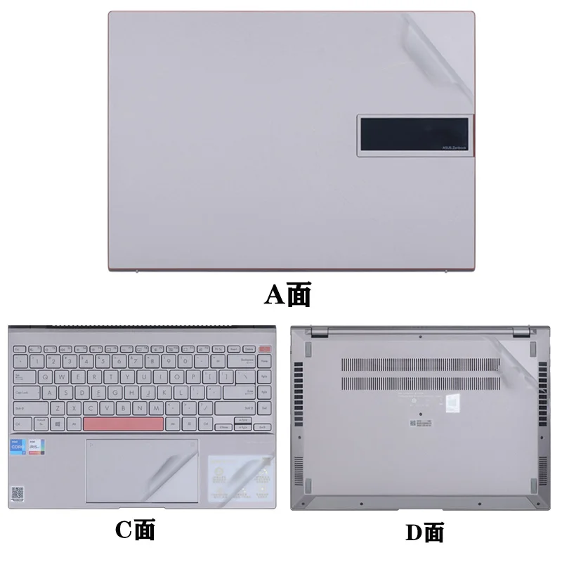 

Full Body Sticker skin protector for Asus Zenbook 14X OLED UX5400 UX5400EG UX5401 UX5401E UX5401ZAS Laptop Vinyl Decal Cover