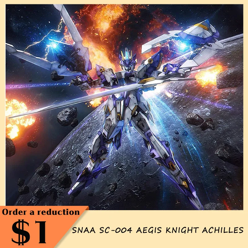 Snaa Sc-004 1/144 Aegis Knight Achilles модельная фигурка