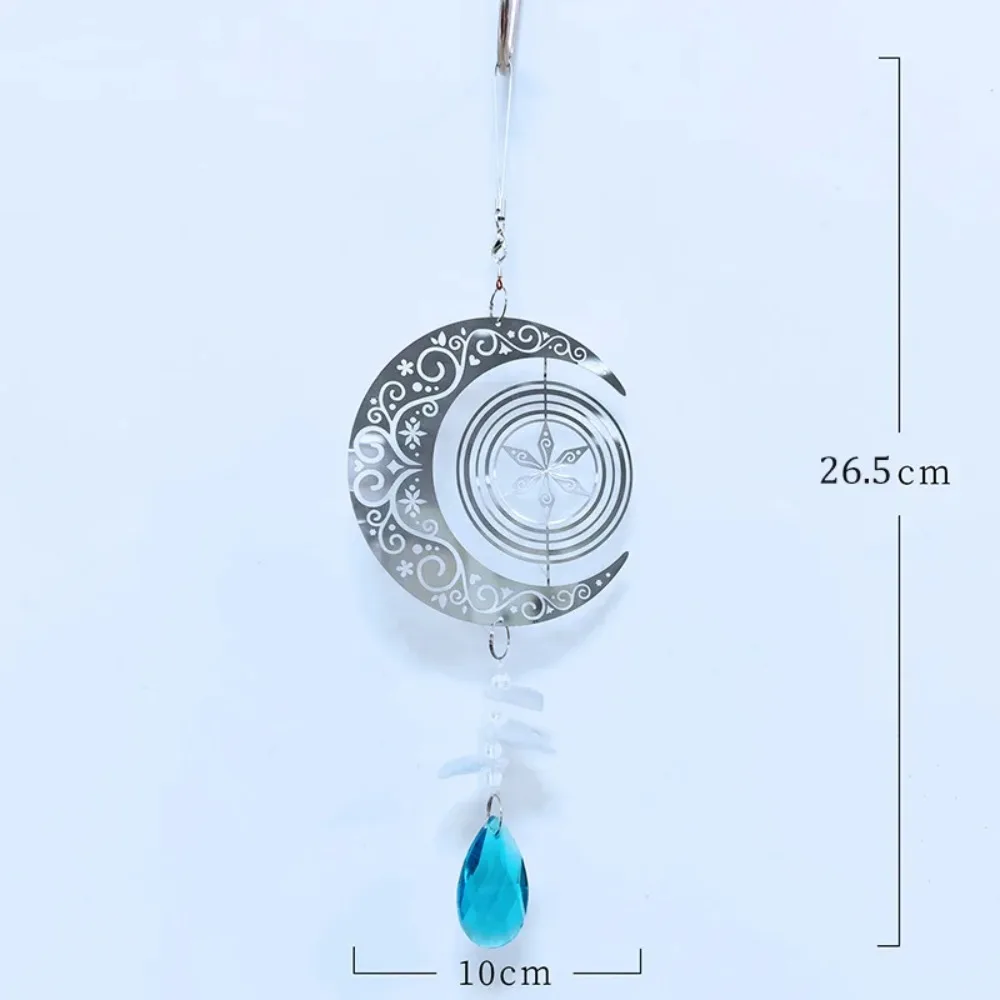 3D подвесные ветряные колокольчики на окно ИД Мубарак звезда комнатный кулон