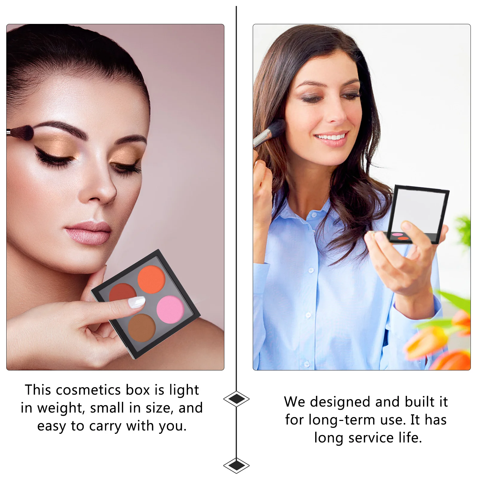 5 шт. пустая палитра теней для век органайзер макияжа упаковка палитры