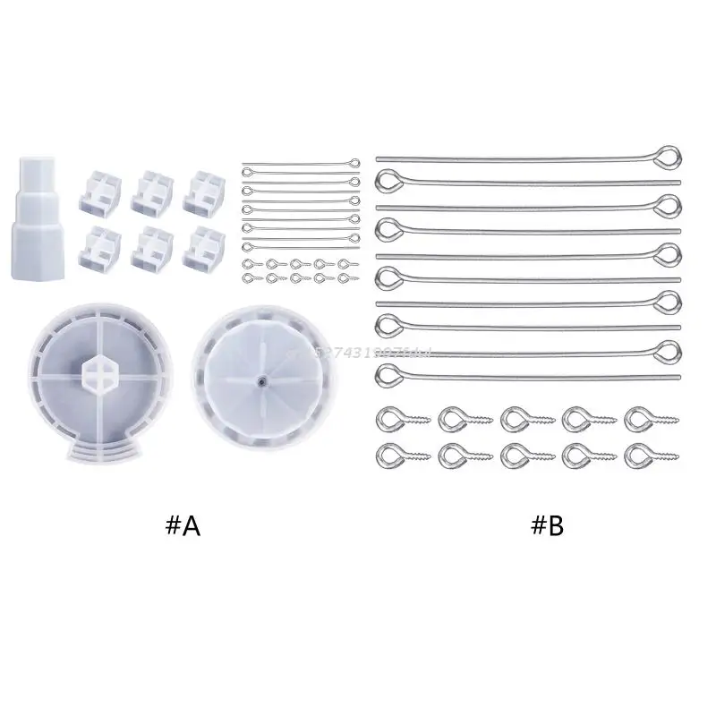 

Fashion Rotary Flying Chair Epoxy Casting Mold for DIY Craft Tool Home Ornamen