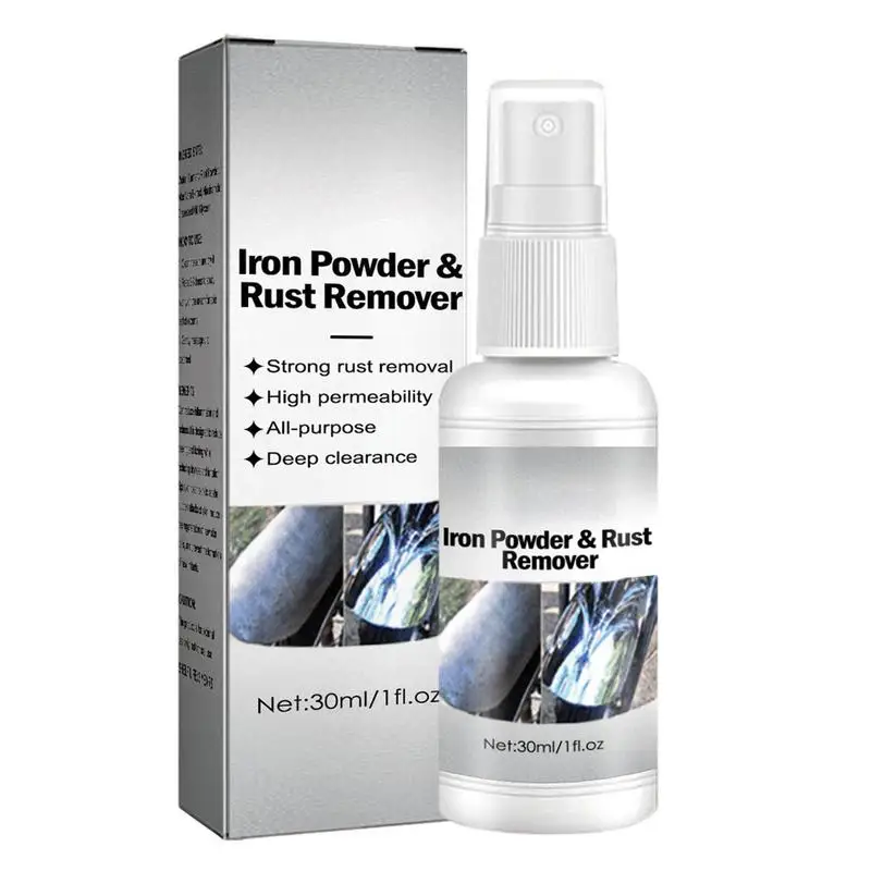 

Car Rust Remover Spray Multifunctional Automotive Rust Reformer Spray Metal Chrome Paint Cleaner For Automobile Accessories