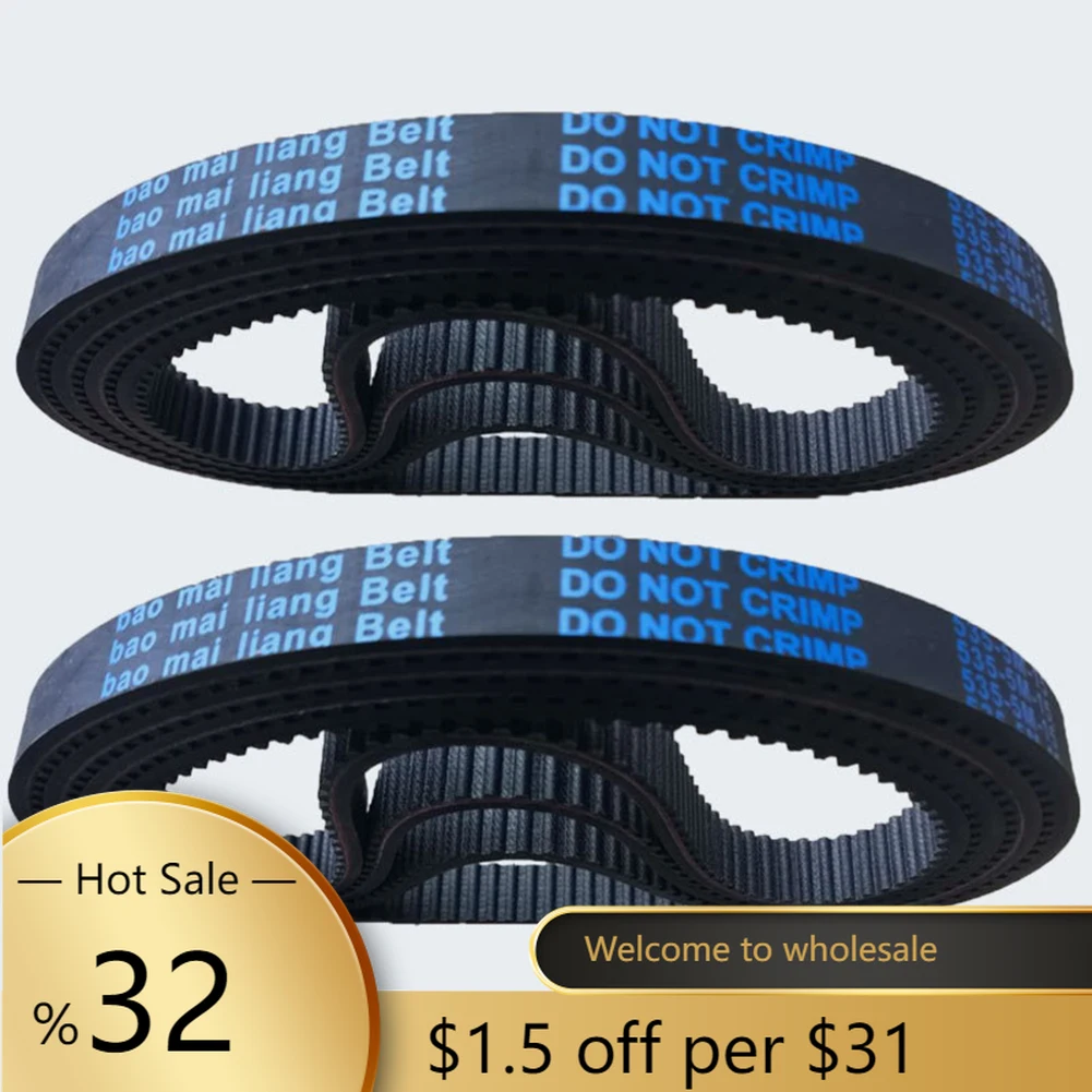 

1Pc Timing Belt For Electric Vehicles 535 5M 15 Belt New For Zappy Sunplex Vapor + Tomb Raider Silicone Timing Belt