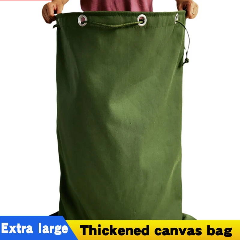 

Супер большая сумка для хранения, утолщенная Холщовая Сумка для упаковки и перемещения, сумка для хранения, сумка для багажа, пакет, карман, ...