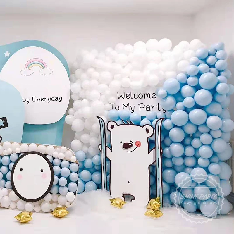 5-36-дюймовые латексные маленькие воздушные шары для дня рождения свадьбы