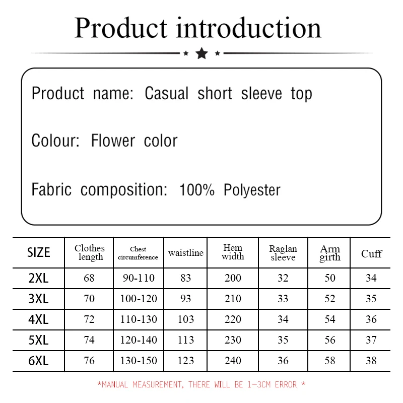 Женский Летний Повседневный Шифоновый Топ Больших Размеров С Подкладкой И