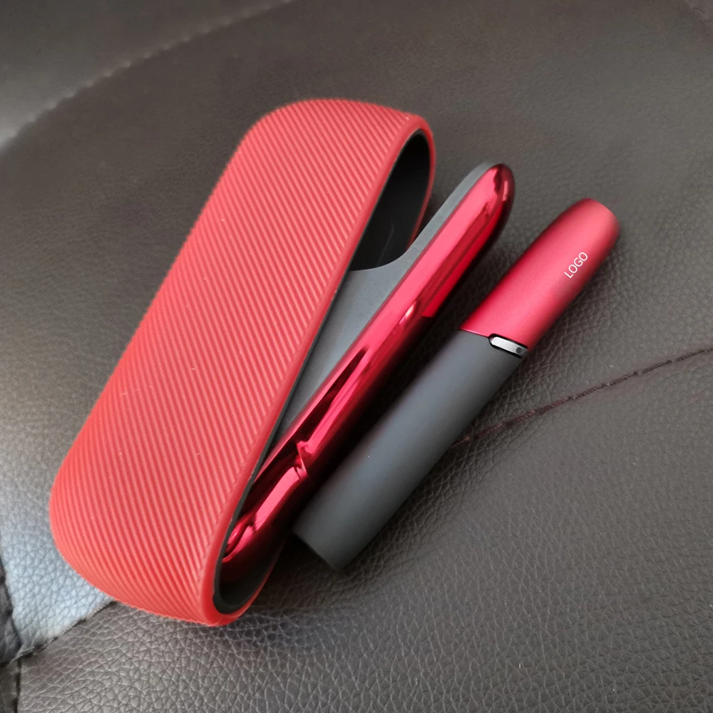 

JINXINGCHENG 13 Colors Silicone Case+Side Cover +Cap Replaceable Shell Cap for IQOS 3 Duo/3.0Top Caps for IQOS Accessories