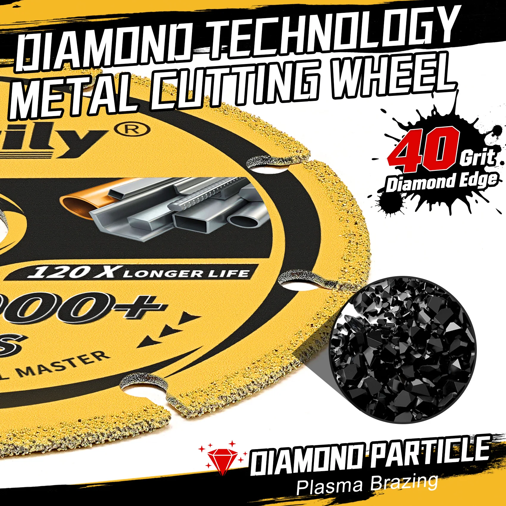 Высокоскоростной шлифовальный круг 2 5 дюйма отрезной диск для металла