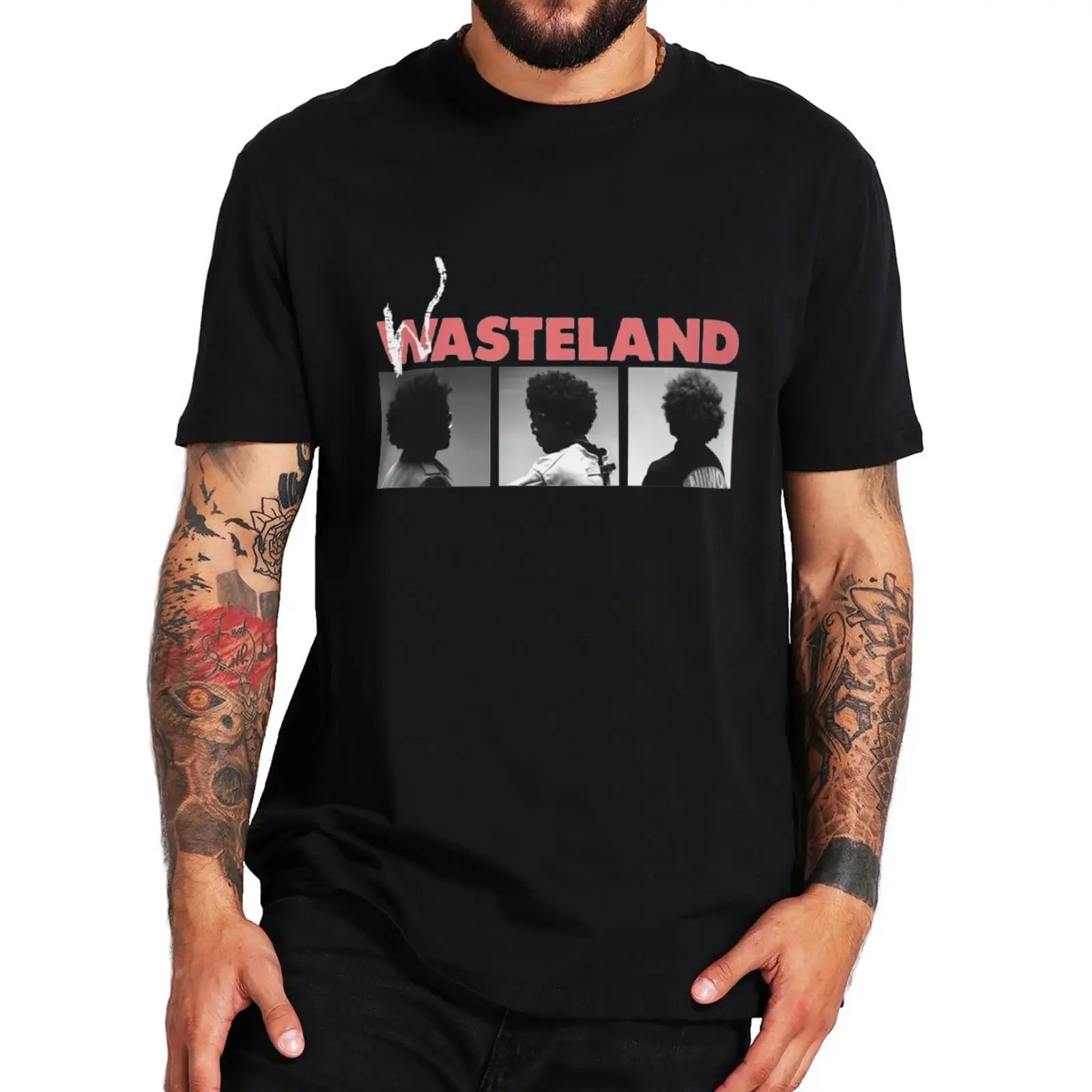 

Brent Faiyaz Wasteland T Shirt American Hip Hop Pop Star 2022 New Album Tshirt 100% Cotton EU Size Tee