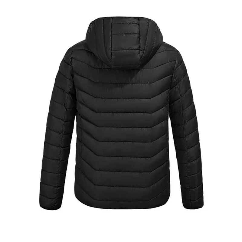 New Arrival Three Tempertures Adjustment Heating Jacket Coat for Men Casual Winter Outdoor Down Jacket Coats Streetwear Men Coat