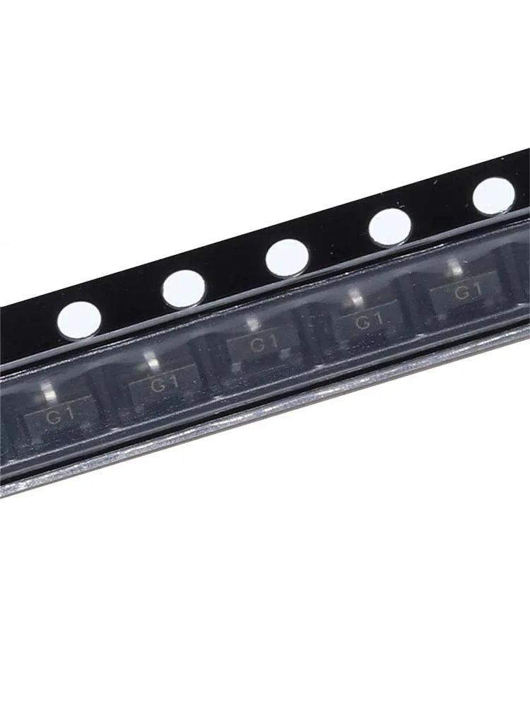 

100pcs/lot MMBT5551 2N5551 G1 0.6A/180V NPN SMD SOT23 IC Best quality