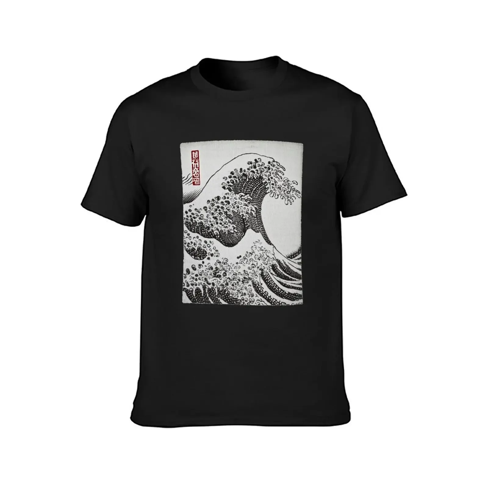 The Great Wave of Kanagawa Version/5 T-Shirt funny shirt cotton costumes topping man clothes mens t graphic