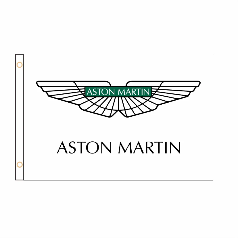 

3x5 Ft Aston Martin Car Flag Polyester Printed Racing car Banner For Decor