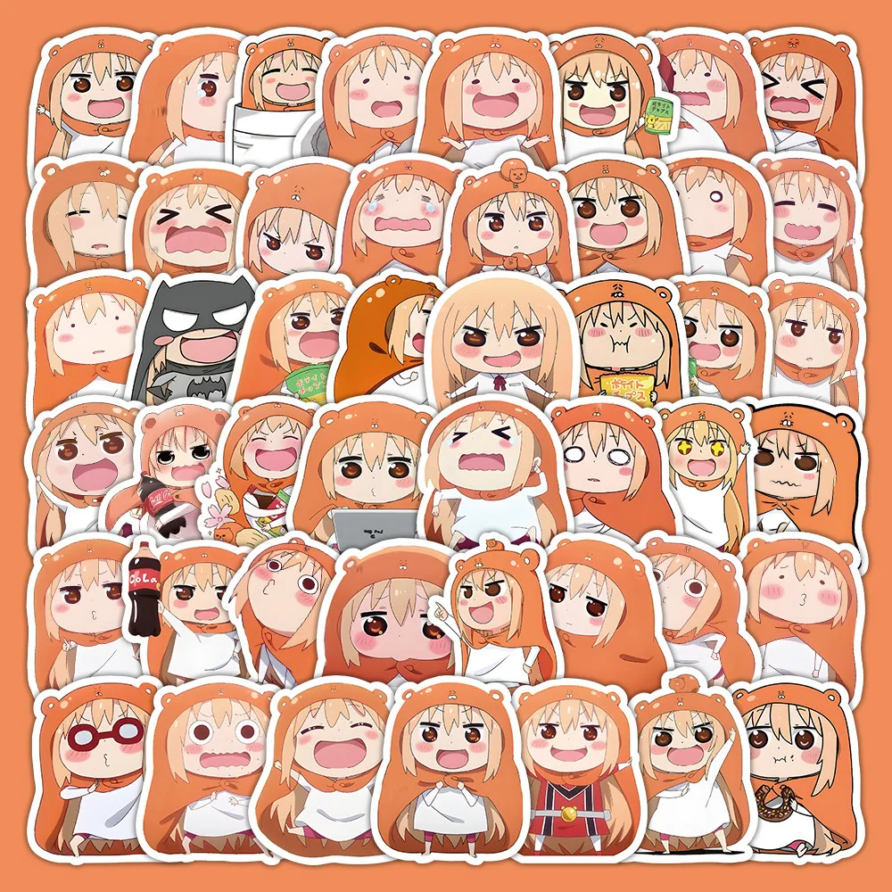 10/30/60 шт. милые наклейки Doma Umaru аниме-мем наклейка для скрапбукинга багажа