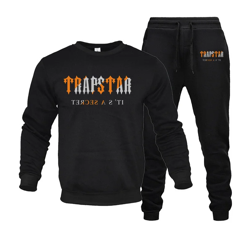 

Комплект спортивной одежды для мужчин и женщин, толстовка с капюшоном и спортивные штаны, Мужской комплект с капюшоном и круглым вырезом, 2023