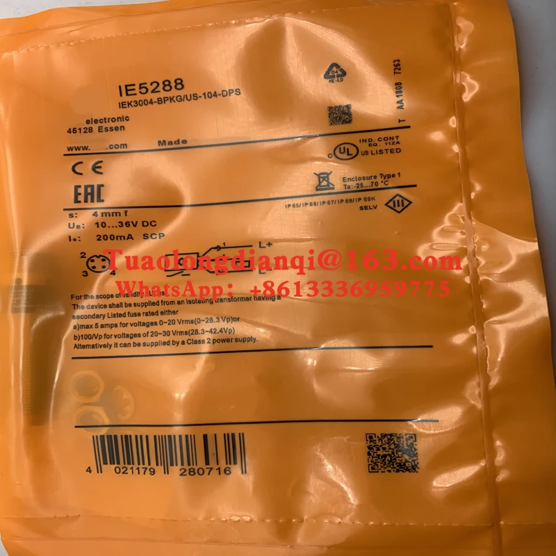 IE5318 IE5319 IE5327 IE5328 IE5288 новый оригинальный датчик приближения
