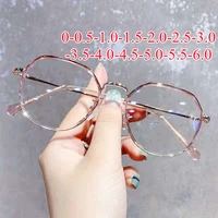 unisex gradient eyeglasses women men clear lens myopia glasses nearsighted eyewear diopter 1 0 6 0